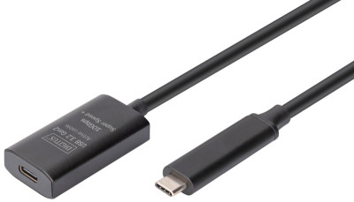 DIGITUS Câble de rallonge actif USB 3.2 Gen2, 5 m