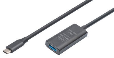 DIGITUS Câble de rallonge actif USB 3.2 Gen1, 10 m