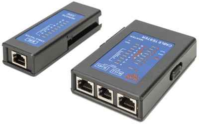 DIGITUS Testeur de câbles réseau RJ45, unidirectionnel