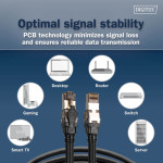 DIGITUS Câble de brassage, cat. 8.1, S/FTP, 3,0 m, noir DIGITUS Câble de brassage, cat. 8.1, S/FTP, 3,0 m, noir