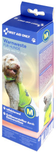 FIRST AID ONLY Hunde-Warnweste mit Pfoten-Print, gelb, S