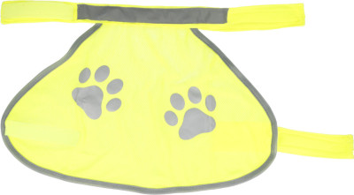 FIRST AID ONLY Hunde-Warnweste mit Pfoten-Print, gelb, L