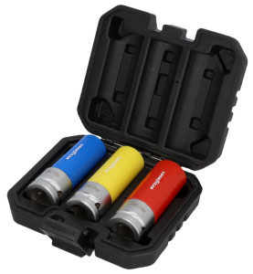Jeu de douilles GOODYEAR 17/19/21 mm, 3 pièces