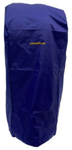 GOODYEAR KFZ-Reifenregal, für 4 Reifen, blau