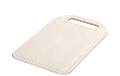 GastroMax Planche à découper BIO, 250 x 150 mm, crème