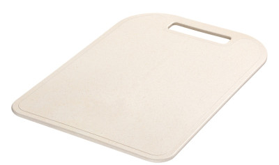 GastroMax Planche à découper BIO, 250 x 150 mm, crème