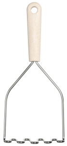 GastroMax Presse-purée BIO,  280 mm, inox/crème