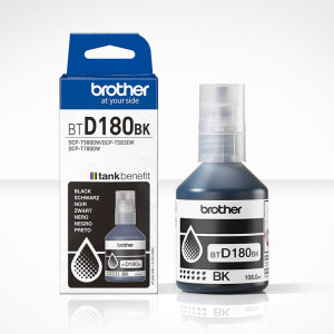 Brother BTD180BK Bouteille d'encre noire originale Brother 7500 pages