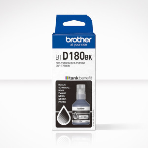 Brother BTD180BK Bouteille d'encre noire originale Brother 7500 pages