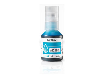 Brother BTD180C Bouteille d'encre cyan originale Brother 5000 pages