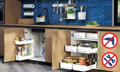 Tiroir coulissant tesa KITCHEN, blanc