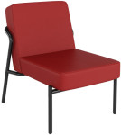 Fauteuil visiteur PAPERFLOW MEDSO KLASSIK S, similicuir, gris