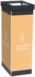 PAPERFLOW Collecteur pour tri sélectif verre, blanc