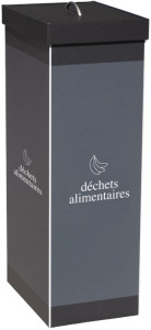 PAPERFLOW Collecteur pour tri sélectif verre, blanc