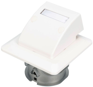 DIGITUS FTTH Glasfaser Unterputz-Wandanschlussdose, weiß