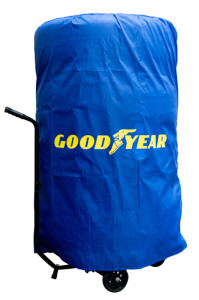 GOODYEAR KFZ-Felgenbaumwagen, für 4 Reifen/Felgen