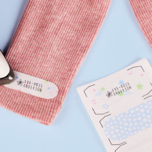 COLOP Étiquette pour textile/thermoadhésive 