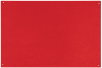 Bi-Office Filztafel, rahmenlos, 1.200 x 900 mm, rot Bi-Office Filztafel, rahmenlos, 1.200 x 900 mm, rot
