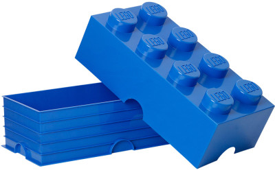 LEGO Brique de rangement STORAGE BRICK 8, 12 litres, gris