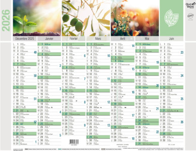 QUO VADIS Calendrier mural 