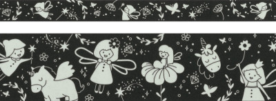 HEYDA Deko-Klebeband Glow in the dark, Theken-Display