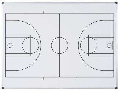Bi-Office Weißwandtafel Eishockeyfeld, 600 x 450 mm
