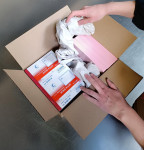 ELVE Papier de calage, 380 mm x 360 m, blanc