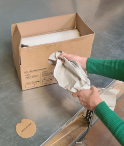 ELVE Papier de calage, 380 mm x 360 m, blanc