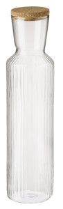 APS Carafe en verre LINES, 1,0 litre, transparent