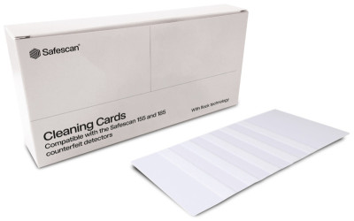 Cartes de nettoyage Safescan pour vérificateurs de billets