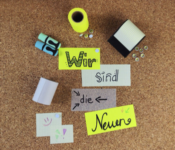RNK Verlag Haftnotiz-Rolle im Abroller, kariert