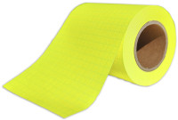 Rouleau de recharge de notes autocollantes RNK Verlag, à carreaux, jaune brillant Rouleau de recharge de notes autocollantes RNK Verlag, à carreaux, jaune brillant