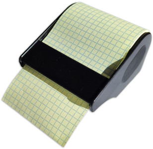 Rouleau de recharge de notes autocollantes RNK Verlag, à carreaux, jaune brillant