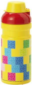 LEGO Gourde BRICK PATTERN, 390 ml, jaune