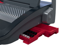 Classeur plastique GBC CombBind CB25, noir/rouge/argent Classeur plastique GBC CombBind CB25, noir/rouge/argent