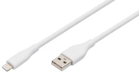 DIGITUS Câble silicone, USB-A - Lightning, 2,0 m