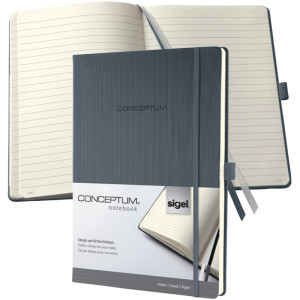 sigel Carnet de notes Conceptum, A4, uni, bleu