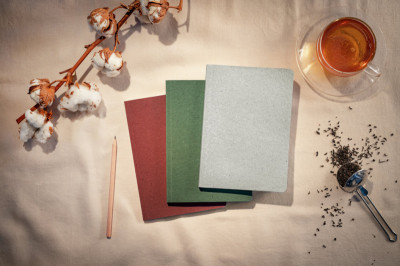 sigel Carnet de notes Re-Up, A5, quadrillé, blanc calcaire