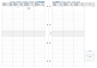 EXACOMPTA Recharge pour organiseur  EXACOMPTA Recharge pour organiseur
