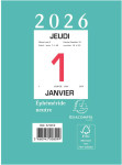 EXACOMPTA Bloc éphéméride mural, 98 x 134 mm, neutre, 2026 EXACOMPTA Bloc éphéméride mural, 98 x 134 mm, neutre, 2026
