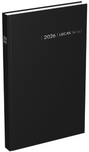LECAS Agenda Carré 1 jour Euros/Cents, 2026, 140 x 220 mm