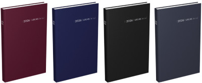 LECAS Agenda Carré 1 jour Euros/Cents, 2026, 140 x 220 mm