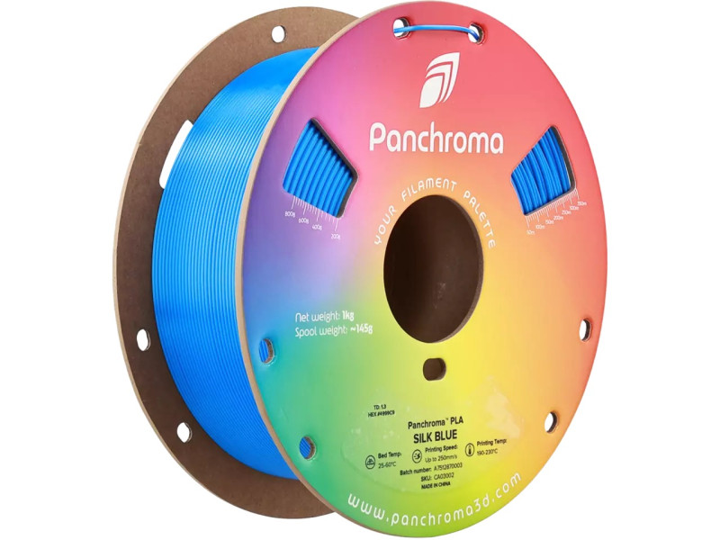 Polymaker PLA SILK 1,75mm BLUE 1kg POLYMAKER PANCHROMA 3D FILAMENT