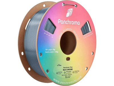 Polymaker PLA SILK 1,75mm CHROME 1kg POLYMAKER PANCHROMA 3D FILAMENT