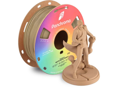 Polymaker PLA MATTE 1,75mm PASTEL PEANUT 1kg POLYMAKER PANCHROMA 3D FILAMENT