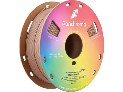 Polymaker PLA GRADIENT 1,75mm MATTE WOOD 1kg POLYMAKER PANCHROMA 3D FILAMENT