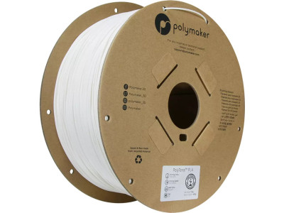 Polymaker PLA 1,75mm COTTON WHITE 3kg POLYMAKER POLYTERRA 3D FILAMENT