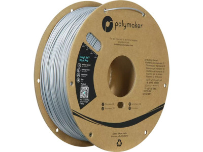 Polymaker PLA PRO 1,75mm METALLIC SILVER 1kg POLYMAKER POLYLITE 3D FILAMENT