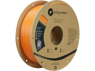 Polymaker PETG 1,75mm ORANGE 1kg POLYMAKER POLYLITE 3D FILAMENT