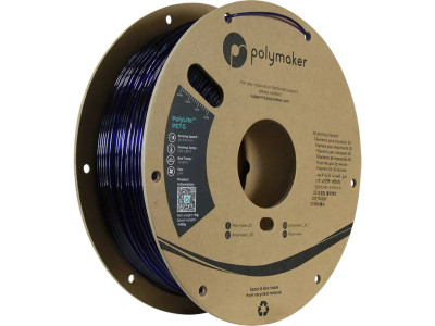 Polymaker PETG 1,75mm TRANSLUCENT BLUE 1kg POLYMAKER POLYLITE 3D FILAMENT
